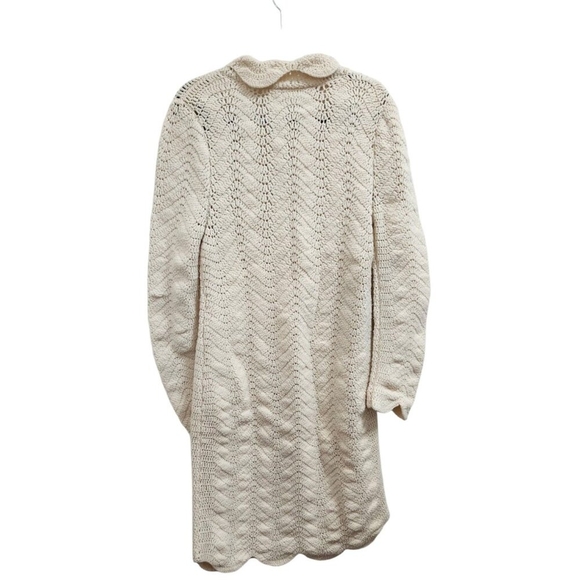 Tracy Reese for Anthropologie Crochet Occasion Cardigan Size M - Picture 6 of 10